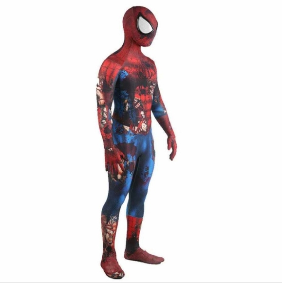 Zombie Spider-Man Jumpsuit Spiderman Cosplay no mask Included  XL/kids - Picture 7 of 10